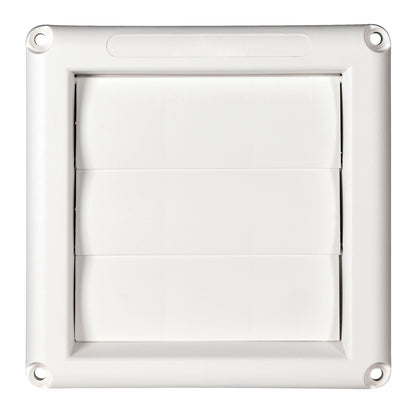 DEFLECTO 4-inch Supurrvent Replacement Hood (Part No. HS4W/18) for Durable Outdoor Dryer Vent Cover