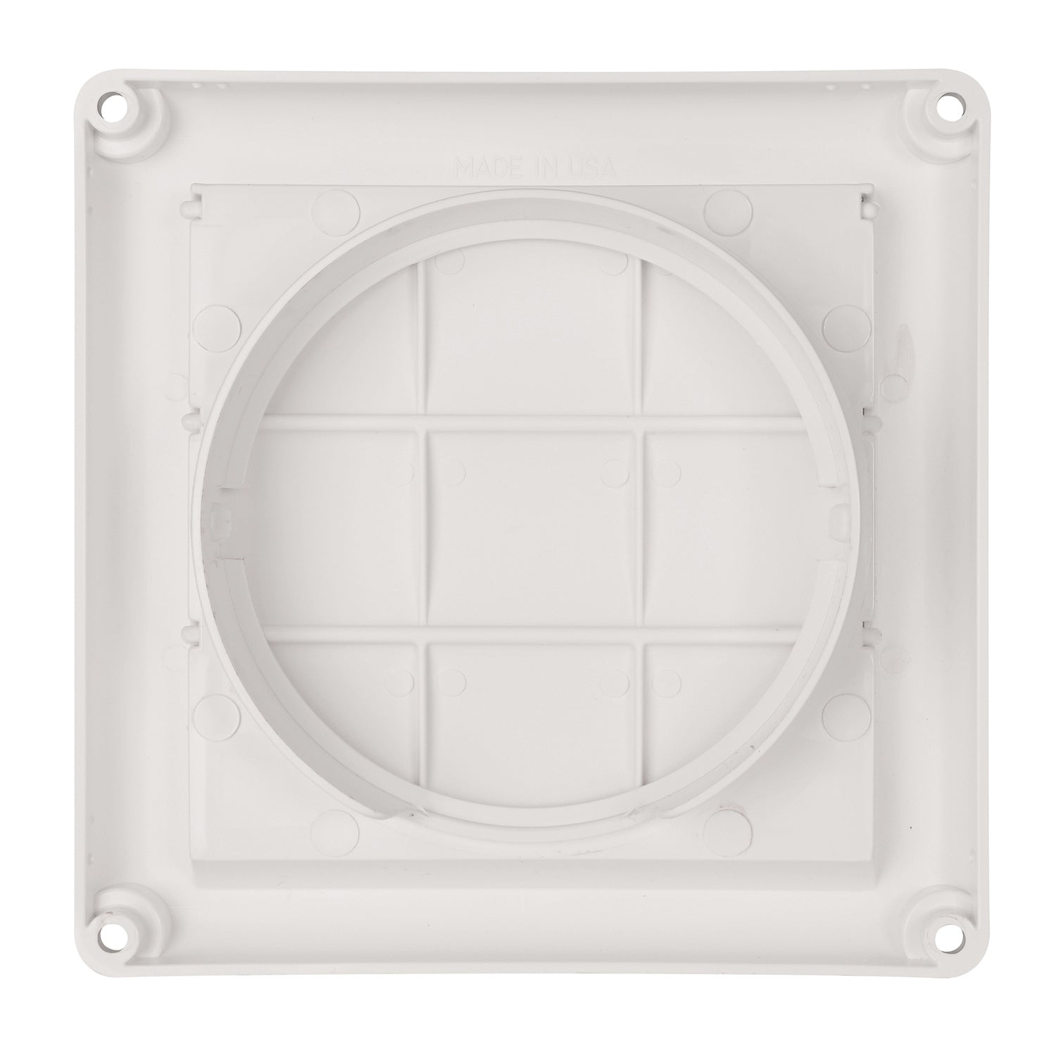 DEFLECTO 4-inch Supurrvent Replacement Hood (Part No. HS4W/18) for Durable Outdoor Dryer Vent Cover