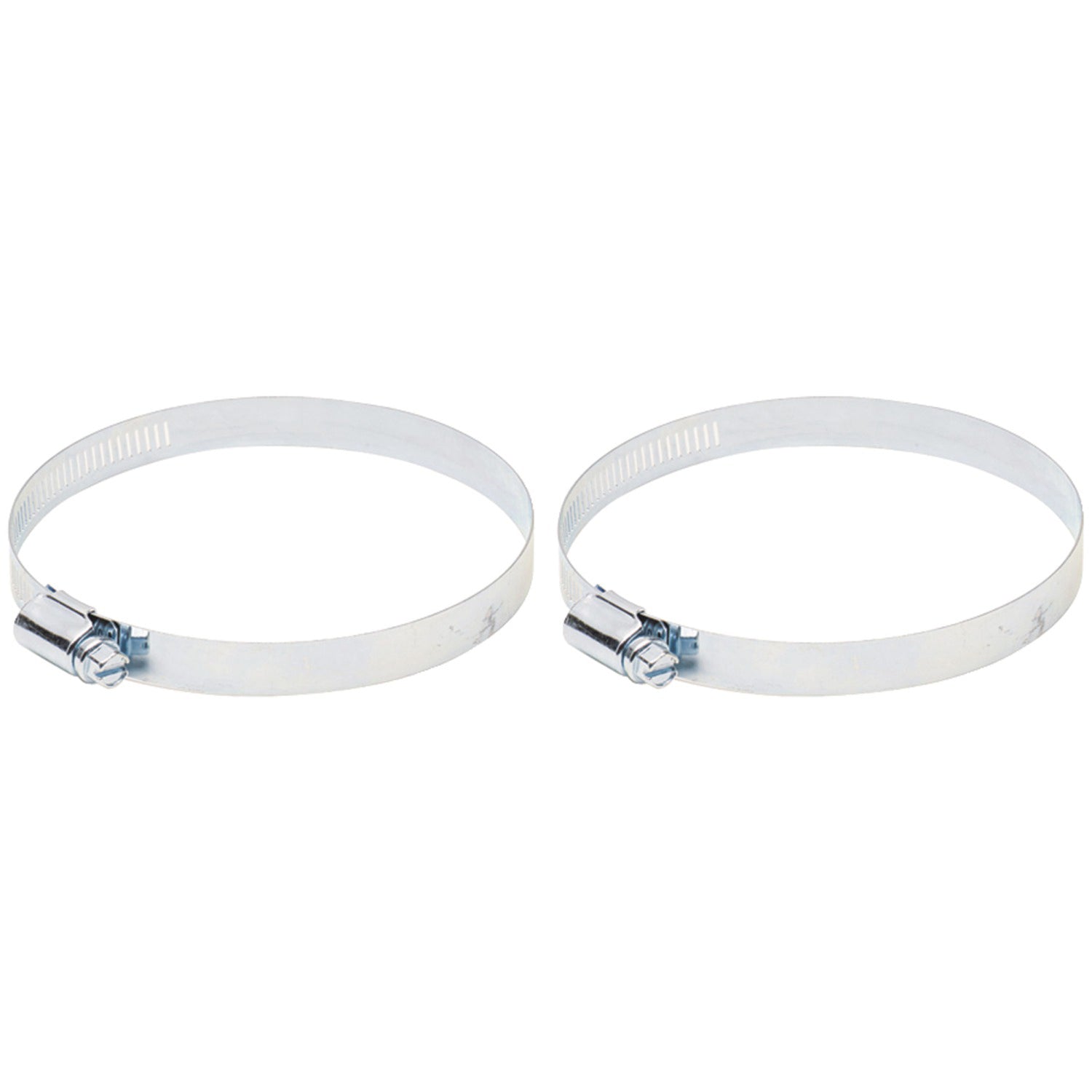 DEFLECTO 4X4-1/2 Inch Worm Drive Clamp Pack of 2