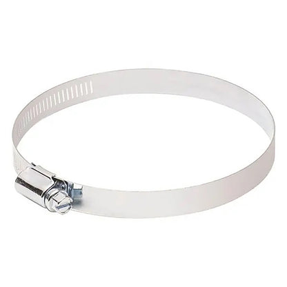 DEFLECTO 4X4-1/2 Inch Worm Drive Clamp Pack of 2
