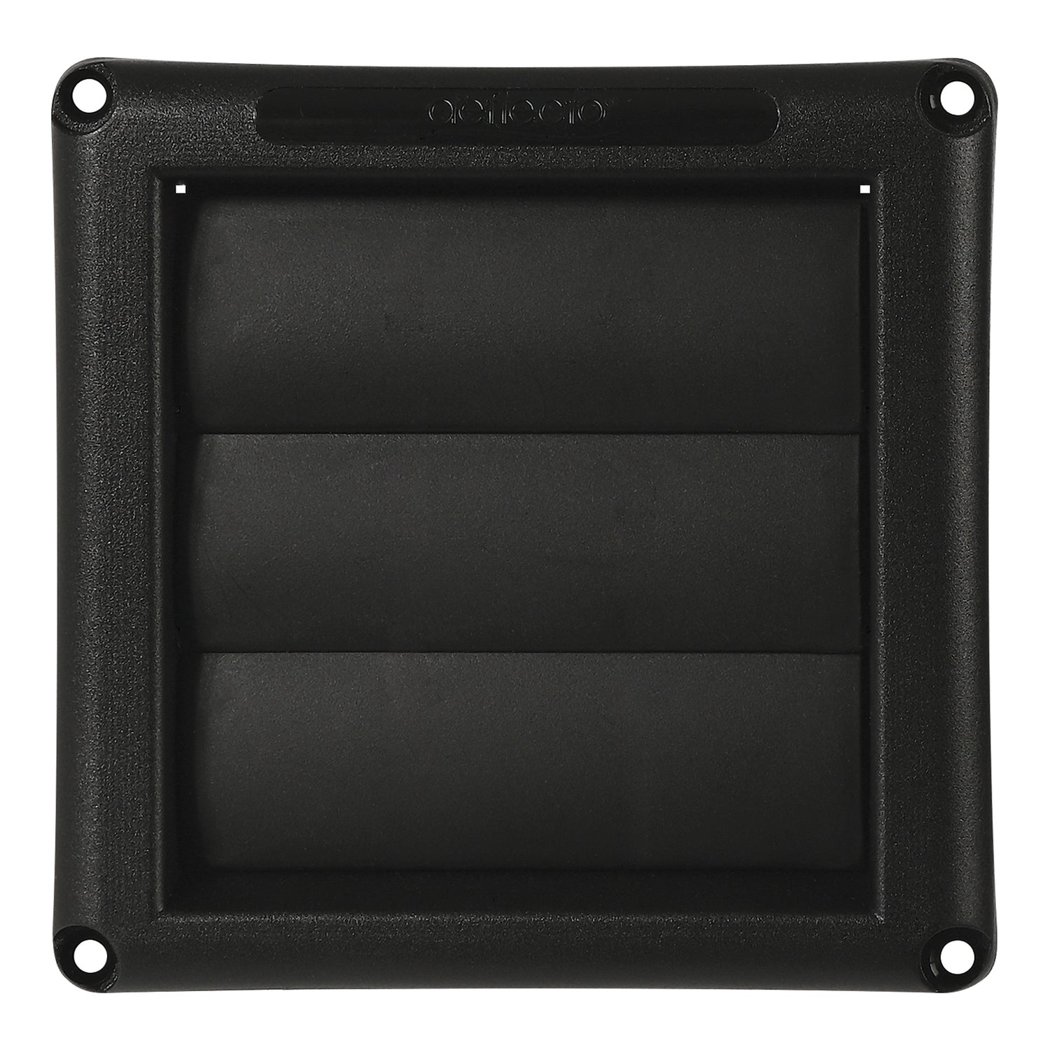 Deflecto Supurr Vent Assembled (Part Number SVHABLK4) - Durable 3-Louvered Weather-Resistant Vent Hood with Aluminum Pipe