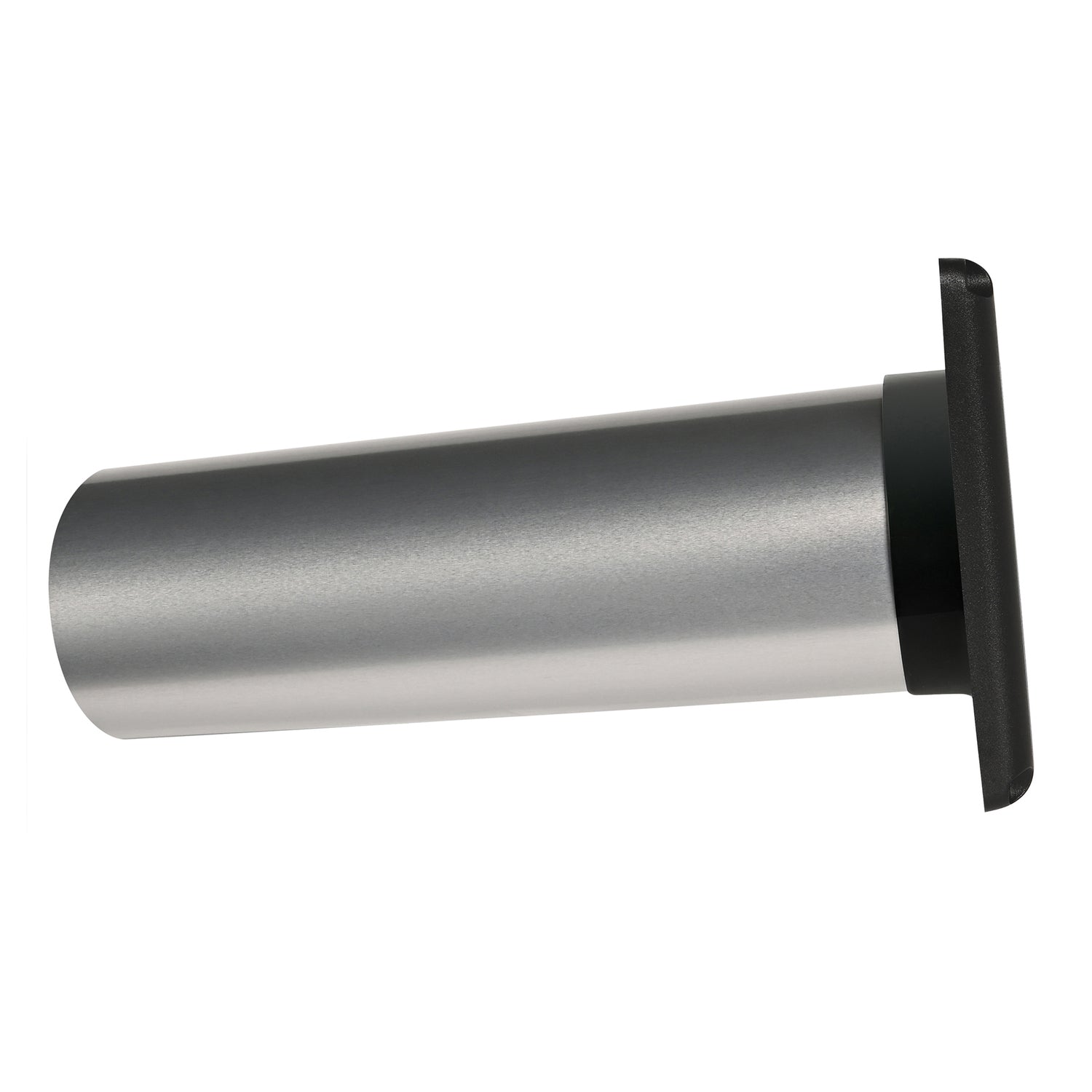 Deflecto Supurr Vent Assembled (Part Number SVHABLK4) - Durable 3-Louvered Weather-Resistant Vent Hood with Aluminum Pipe