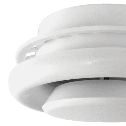 Deflecto TFG6 6-Inch Suspended Ceiling Diffuser for Heating and Cooling Ventilation