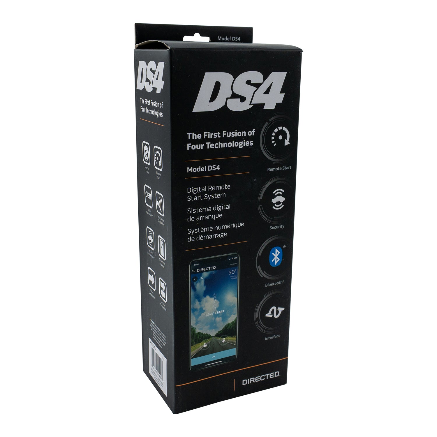 Directed(R) DS4 System with Bluetooth and Temperature Sensor – Advanced Vehicle Security and Convenience
