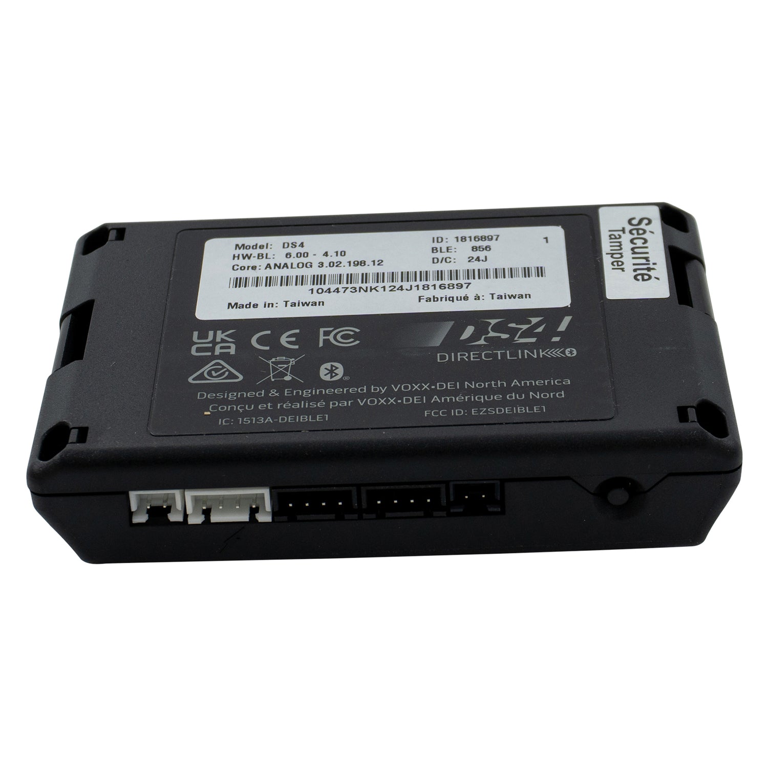 Directed(R) DS4 System with Bluetooth and Temperature Sensor – Advanced Vehicle Security and Convenience