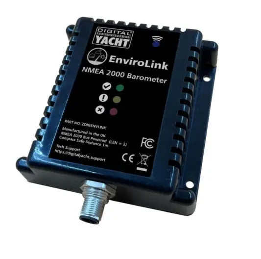 Digital Yacht EnviroLink NMEA2000 Temperature, Humidity & Pressure Sensor - Model ZDIGENVLINK