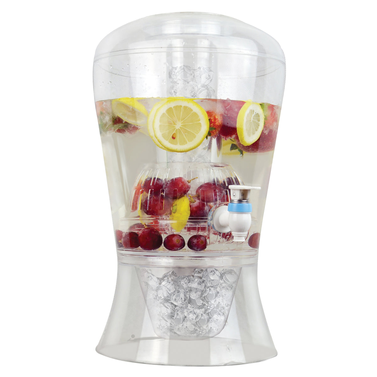 FRIDGEMATE Chill & Infuse Beverage Dispenser FGM51117, 2-Gallon