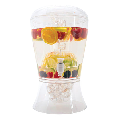 FRIDGEMATE Chill & Infuse Beverage Dispenser FGM51117, 2-Gallon
