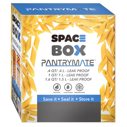 PantryMate FGM71141 3-Piece Square Food Storage Container Set