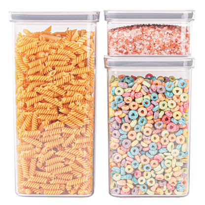 PantryMate FGM71142 3-Piece Rectangular Food Storage Container Set
