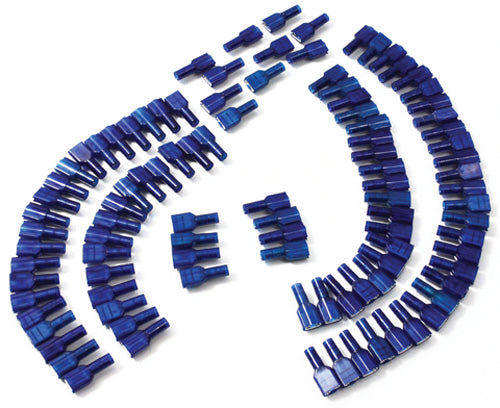 DEL CITY Nylon Insulated Female Terminal, Size 12-10, 100 Pieces (Part #695005/100)
