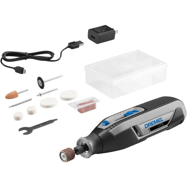 DREMEL(R) 4V Rotary Tool with EZ Twist Nose Cap and USB Rechargeable Battery - Part Number 7760-N/10