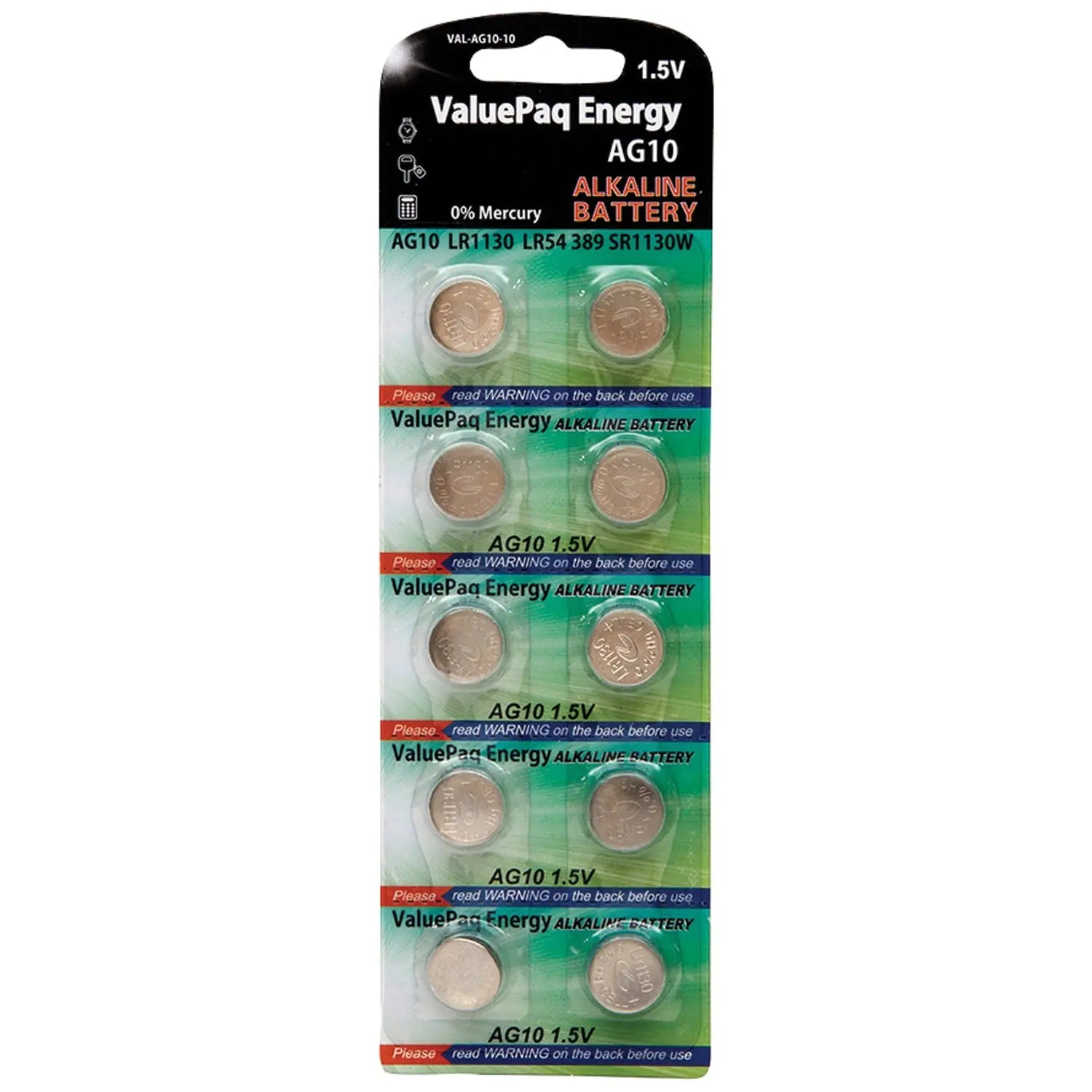 DANTONA 1.55V Coin Battery (Part Number: VAL-AG10-10) – Long-Lasting Mercury-Free Power for Your Devices