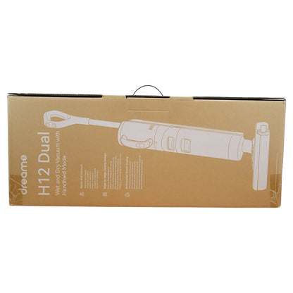 DREAME(R) H12 DUAL Vacuum and Mop with 35-Minute Runtime and 900 mL Tank