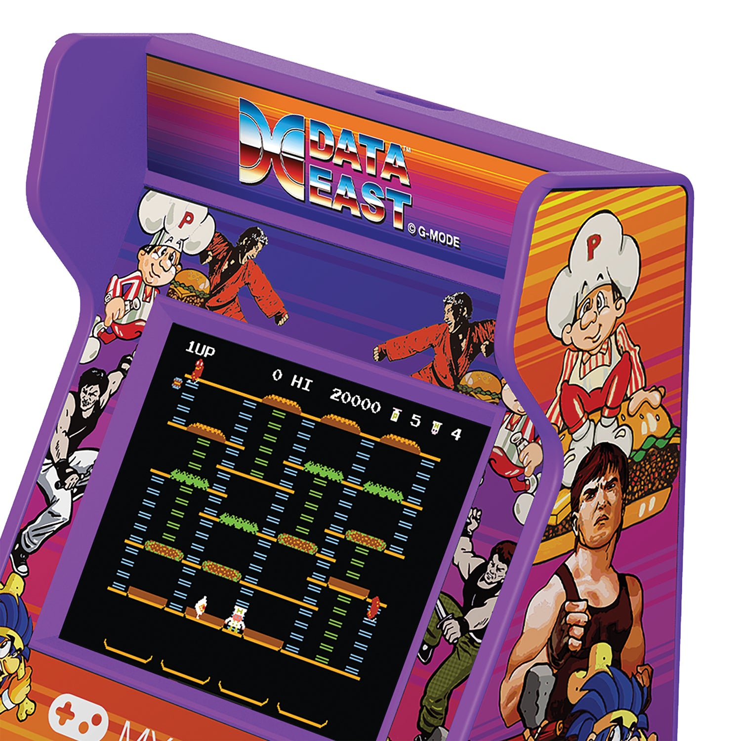 MY ARCADE(R) 108GM Data East Portable Retro Game Console with 8 Licensed Titles and 100 Bonus Games