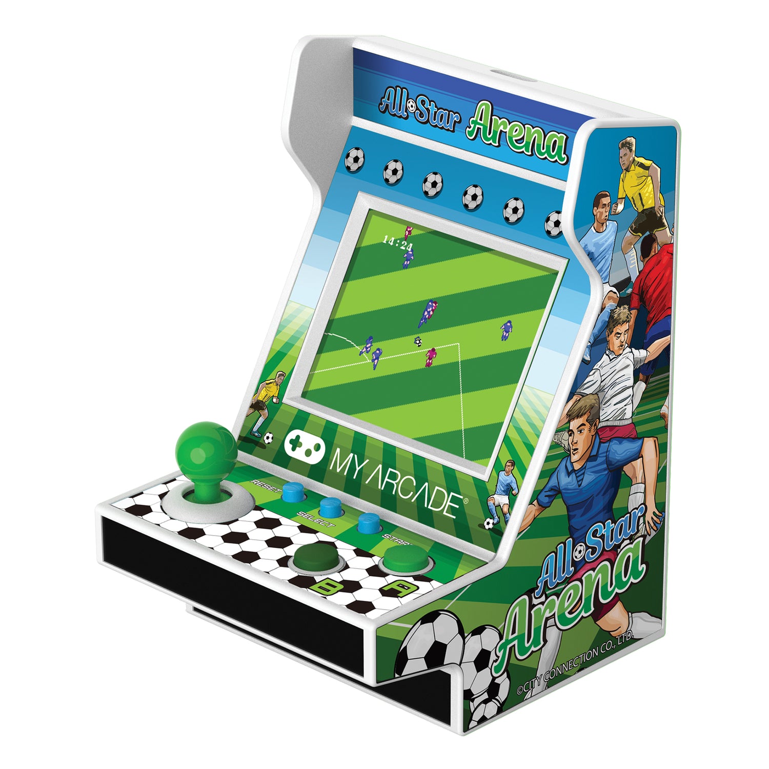 MY ARCADE(R) 108GM ALSTR ARNA Portable Retro Gaming Console with 7 Jaleco Titles and 100 Bonus Games