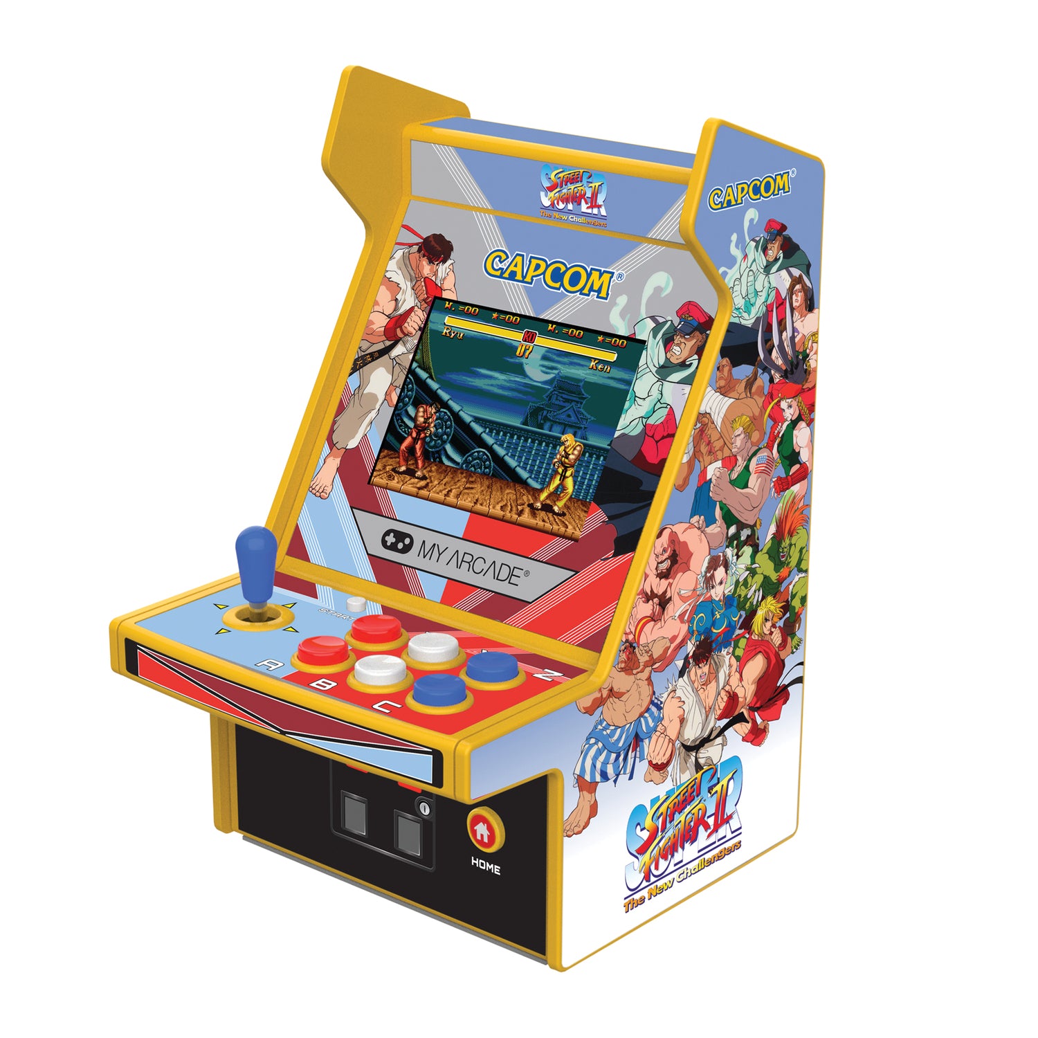 MY ARCADE MCRO Player Pro SSFII Handheld Game Console with Capcom Titles