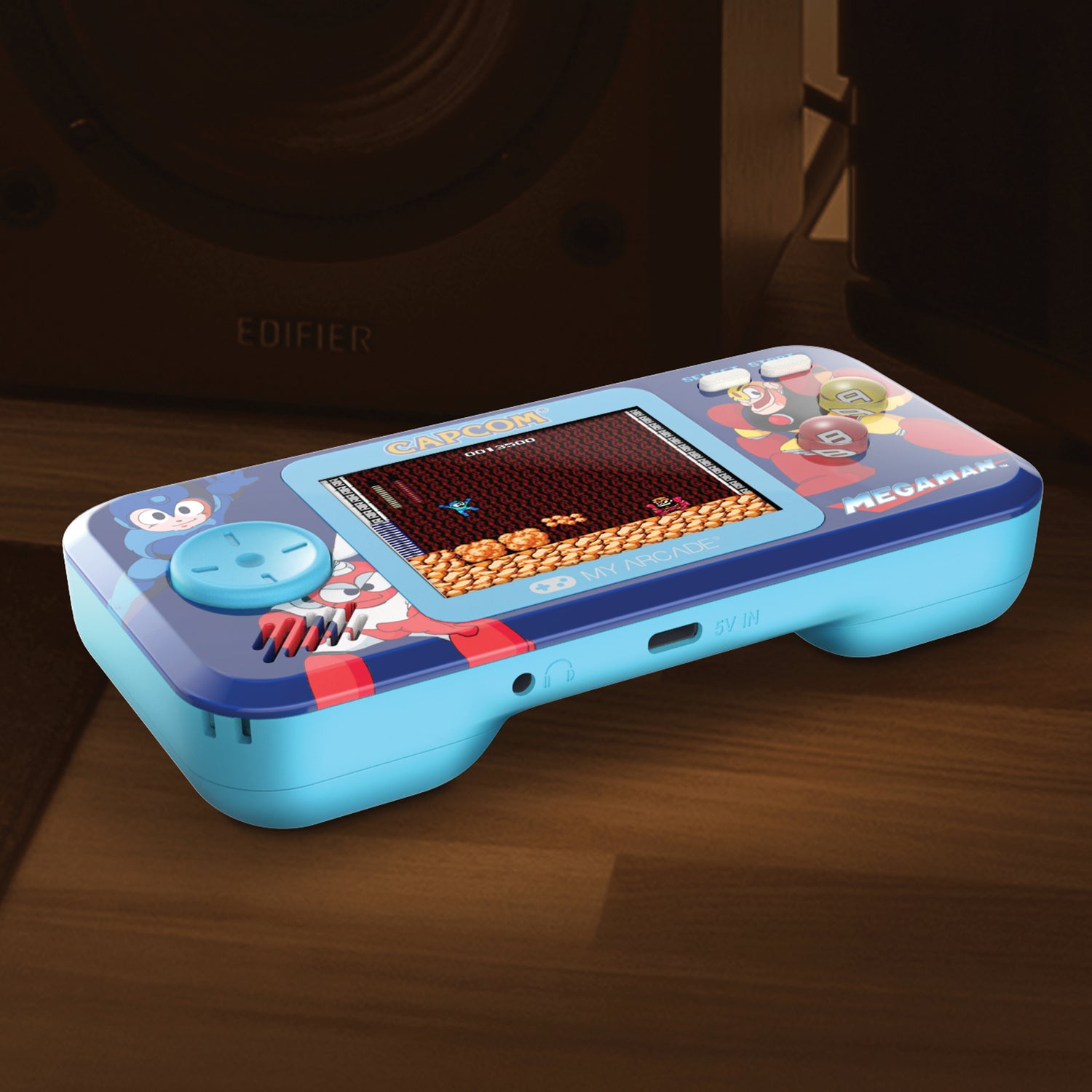 MY ARCADE PCKT PLYR PRO Mega Man Portable Game Console - Officially Licensed Capcom Titles