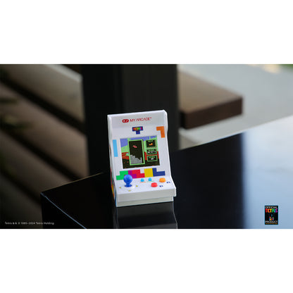 MY ARCADE(R) Pico Player Tetris - Compact Handheld Game Console with 100 Bonus Games