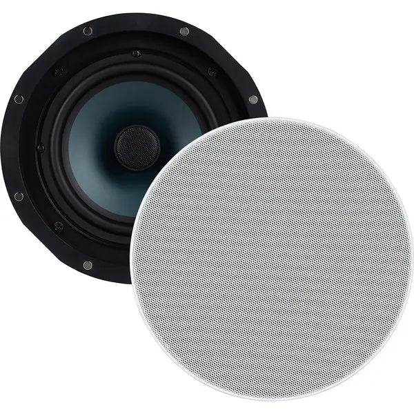Dayton Audio CC65W 6.5-inch 100W In-Ceiling Two-Way Speakers for Home Theater and Commercial Use