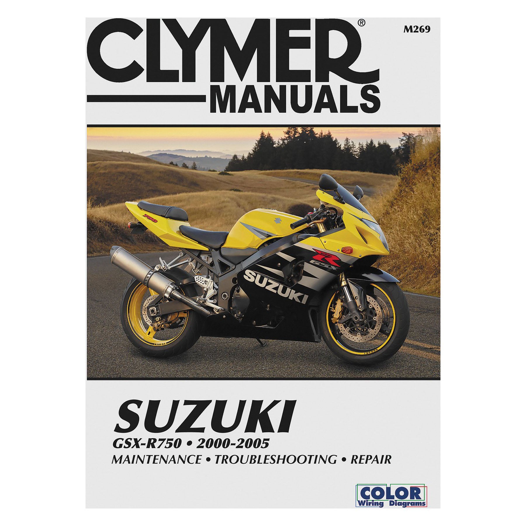 CLYMER Suzuki GSX-R 750 2000-2005 Repair Manual - Part Number CM269