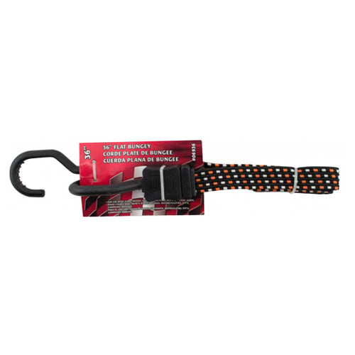 ERICKSON Flat Bungee Cord 36" - Heavy-Duty Elastic Tie for Secure Fastening