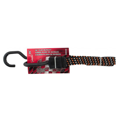 ERICKSON Flat Bungee Cord 36" - Heavy-Duty Elastic Tie for Secure Fastening