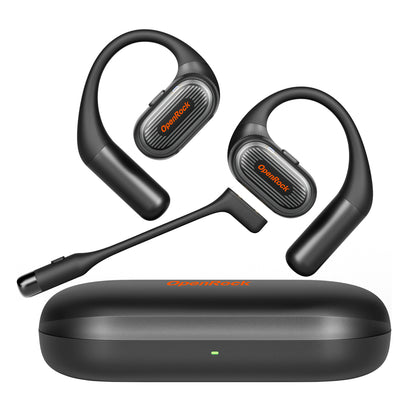 OPENROCK(R) LINK 20 2-in-1 Open Earbuds with Magnetic Boom Microphone and 52-Hour Battery Life