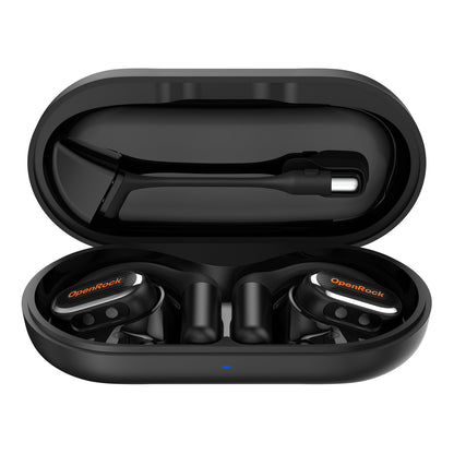 OPENROCK(R) LINK 20 2-in-1 Open Earbuds with Magnetic Boom Microphone and 52-Hour Battery Life