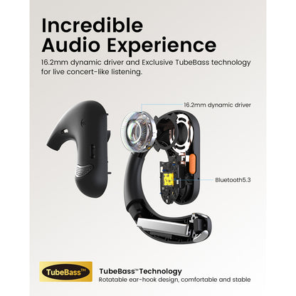 EKSATELECOM S30 Telecom AC Earbuds with Bluetooth 5.3 and TubeBass Technology