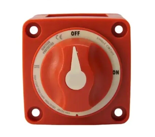 Egis Mobile Electronics EGIS Mobile 2306 m-Series 300A Battery Switch with Knob Actuator