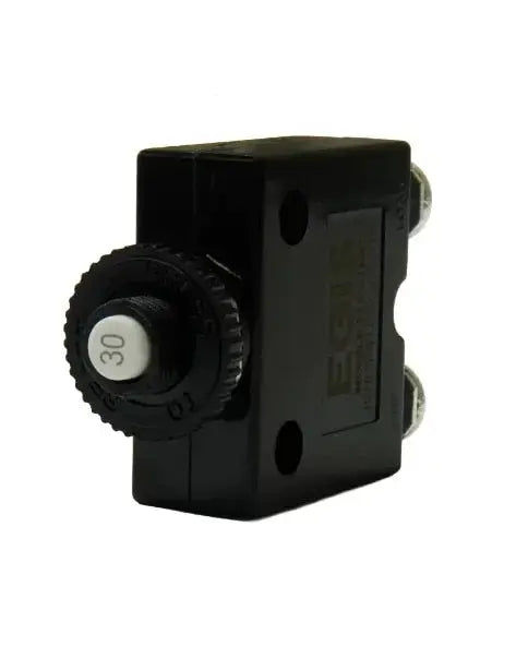 Egis Mobile Electronics EGIS Push Button Panel Mount Circuit Breaker 30 Amp - Model 4710-30
