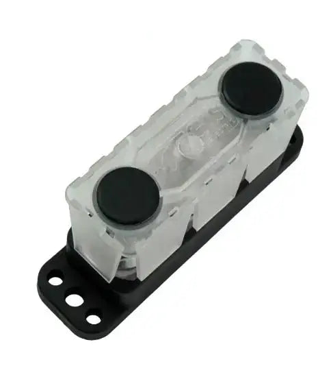 Egis Mobile Electronics EGIS PowerBar Three M10 (3/8) Studs - 600A with Cover Retail Pack