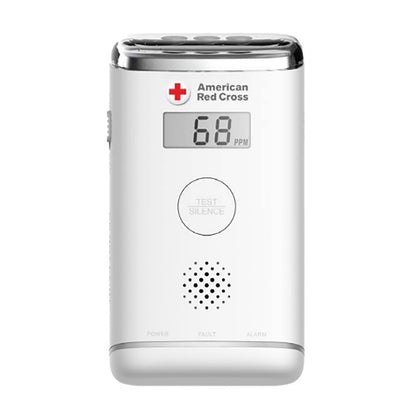 American Red Cross by Eton BBCO Alarm Plug & Battery Carbon Monoxide Detector (Part Number: ARCBBCO30W-SNG)