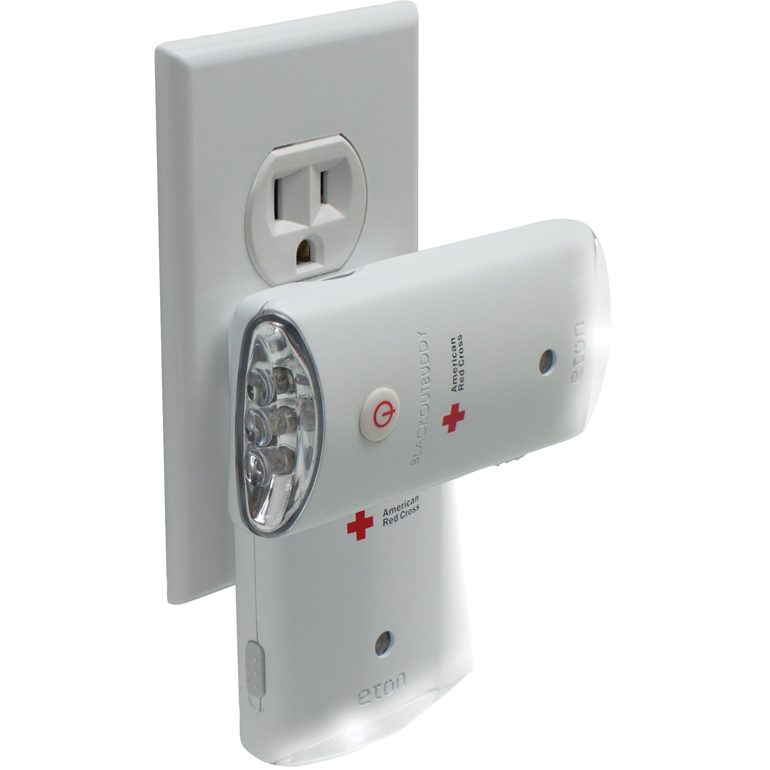 ETON Red Cross ARCBB201W-SNG Blackout Buddy Swivel Emergency Light and Flashlight