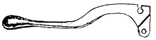 EMGO Honda Right Lever (Part #30-27002) for Motorcycle Control and Comfort
