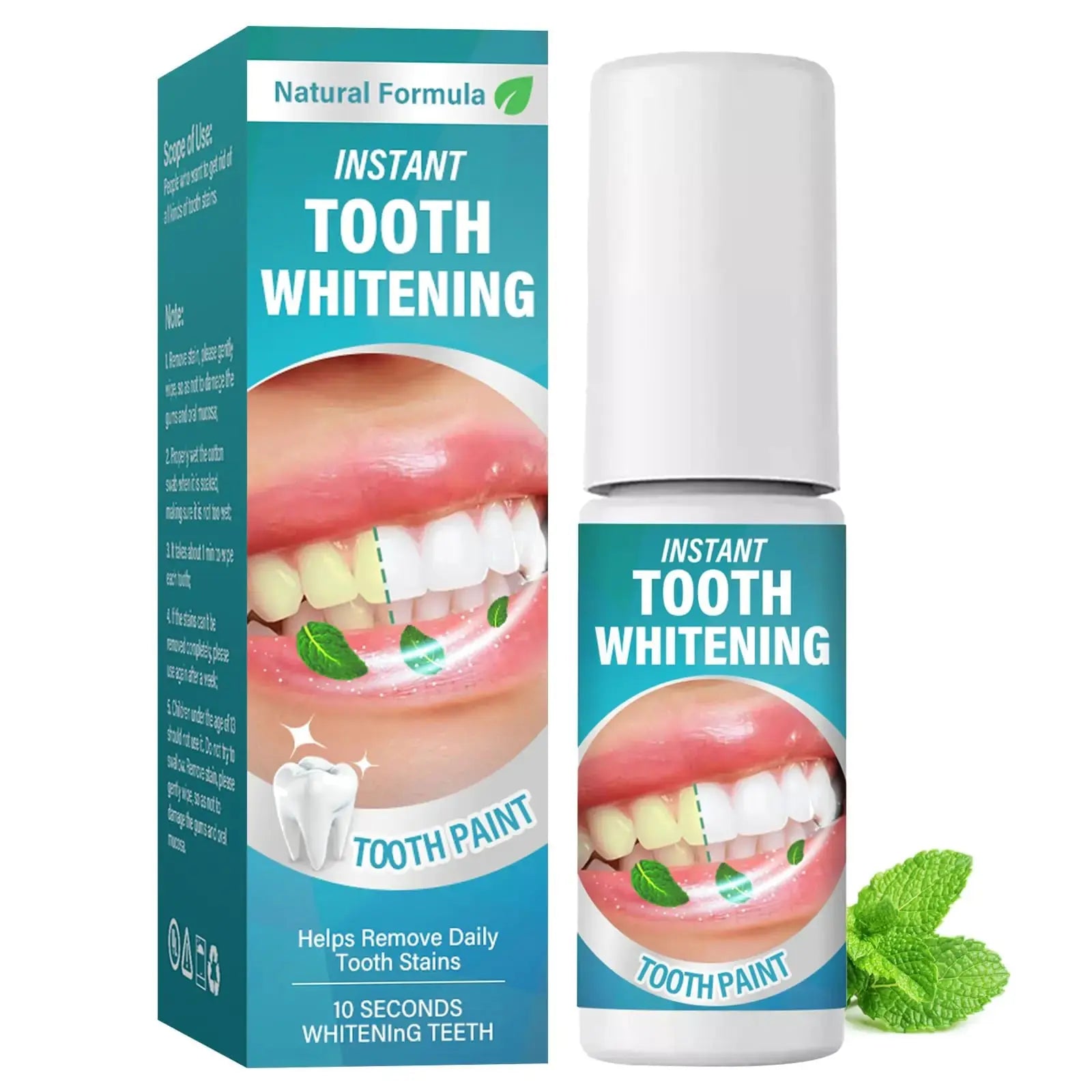 Tooth Paint - Teeth Whitening Kit Teeth Whitener for Brightening and Whitening Teeth Effortlessly Achieve a Radiant Smile Atticus Goods