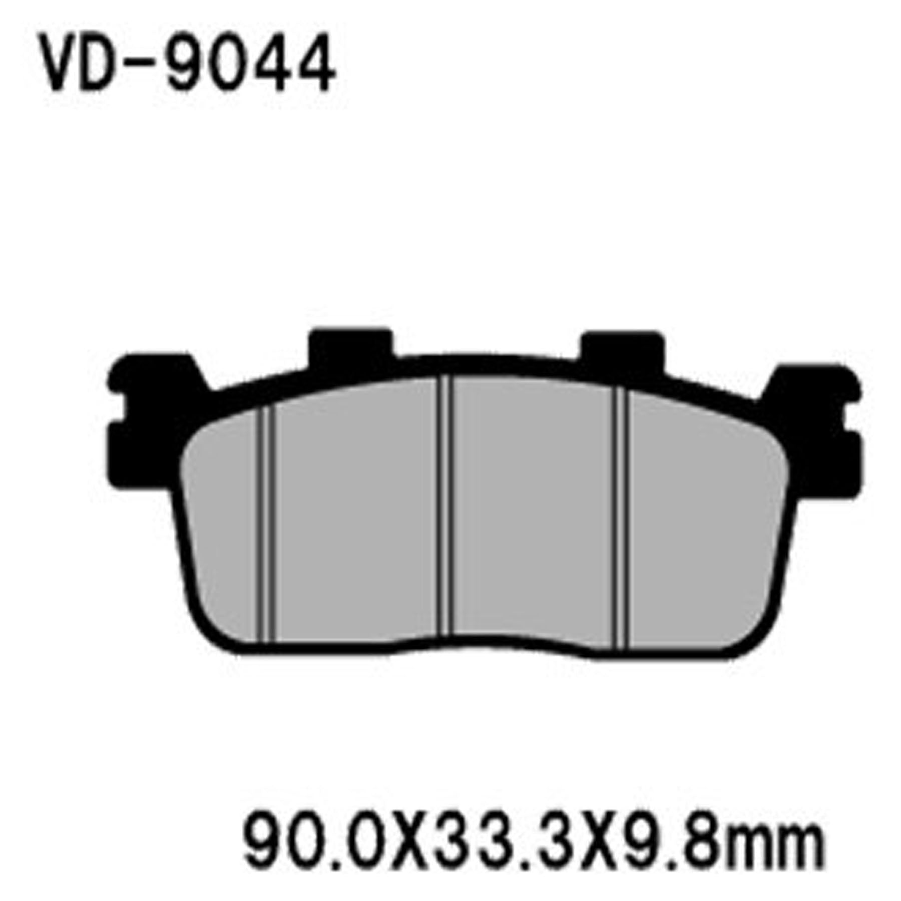 VESRAH VD-9044 Brake Pads - Reliable Replacement for Enhanced Vehicle Performance
