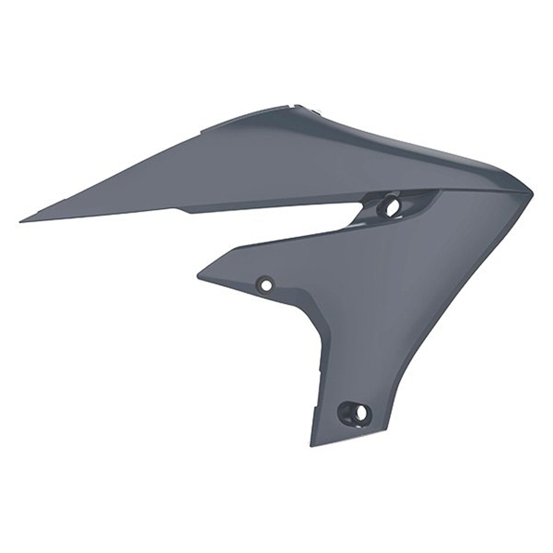 Polisport Radiator Scoops for Yamaha Nardo Grey - Part #8415100006