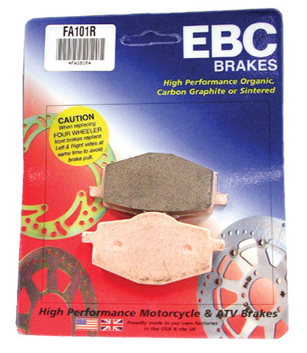EBC Sintered Moto-X Brake Pads for Dirt Bikes (Part Number: MXS258)