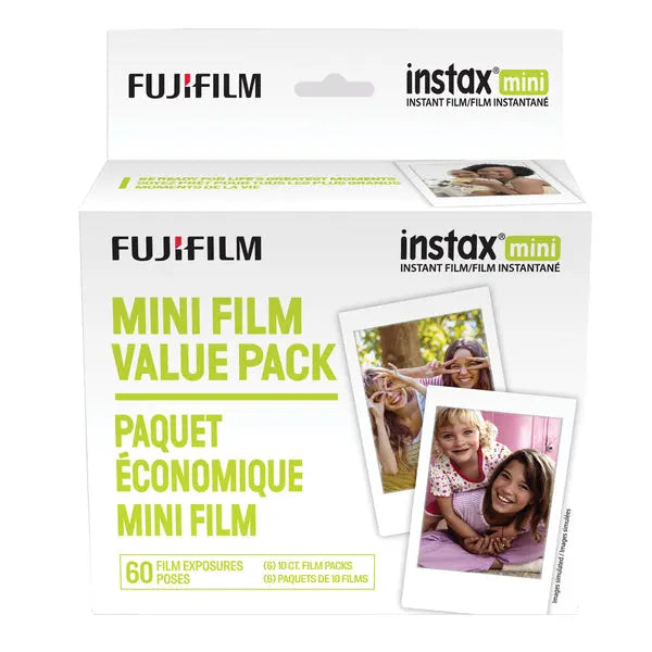 FUJIFILM instax mini 60-Photo Film Value Pack (Part Number 600016111)
