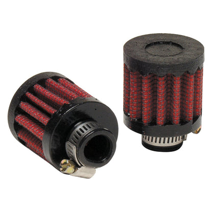 UNI FILTER UP-220 Breather Filter, 1-1/2 inch OD x 1-1/2 inch Length, Dual 1/4 inch Inlet