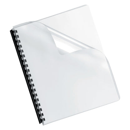 Fellowes 52311 Crystal PVC Oversized Binding Covers