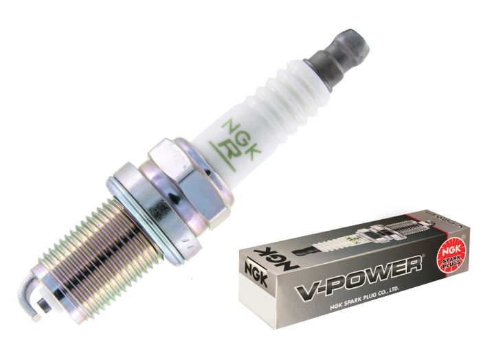 NGK FR4 V-Power Spark Plug with 1.0mm Gap - Part Number 5155