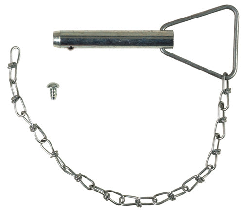 Fulton 5/8 inch Pull Pin, 4.25 inches Long - Heavy Duty Safety Pin for Industrial and Marine Applications