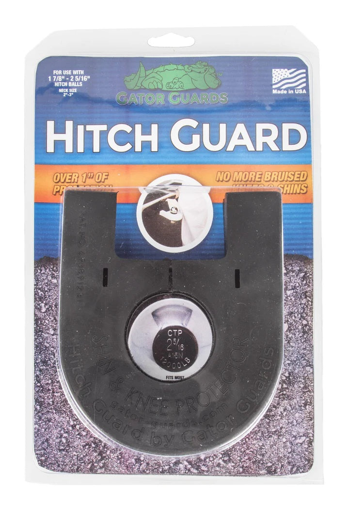 Gator Guard HGBLK-DP Black Hitch Guard for Single Ball Mounts