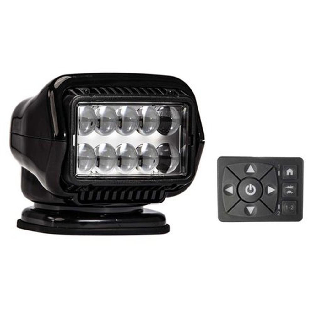 Golight Stryker ST LED Black Hardwired Dash Control Spotlight - Model 30214ST