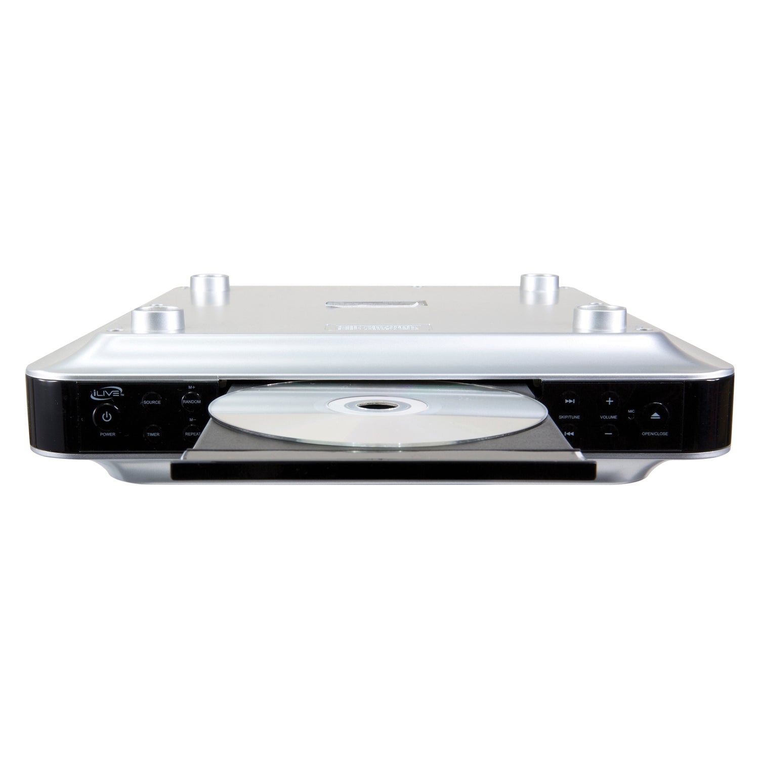 ILIVE ELECTRONICS(TM) IKBC384S Bluetooth Under Cabinet System with CD Player and FM Radio