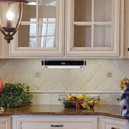 ILIVE ELECTRONICS(TM) IKBC384S Bluetooth Under Cabinet System with CD Player and FM Radio