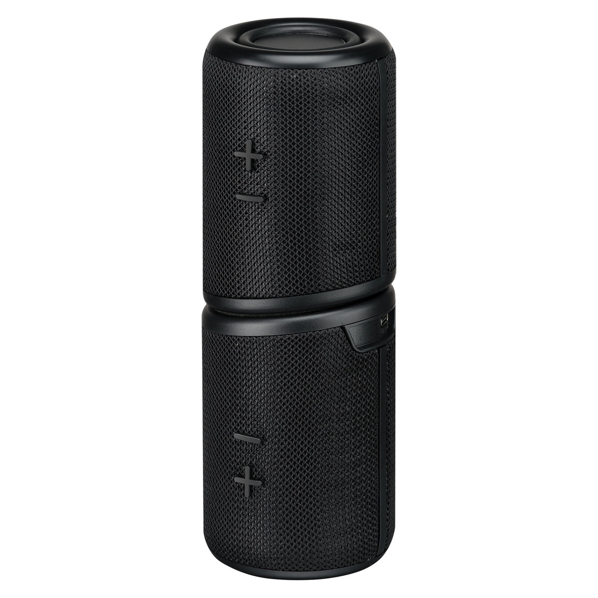 iLive Electronics ISB2133B Portable Dual Magnetic Bluetooth Speakers, Black